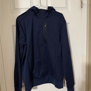 Mondetta Outdoor Project Mens active Full Zip Jacket Adjustable Hood